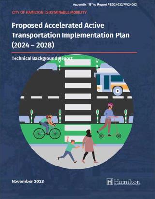 Cover of Accelerated Active Transportation Implementation Plan document