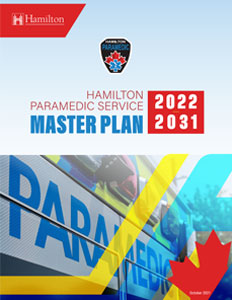 Cover of Hamilton Paramedic Service Master Plan