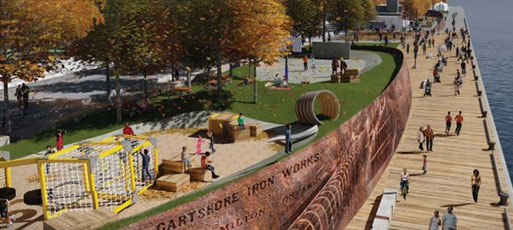 Design Example of Promenade Park