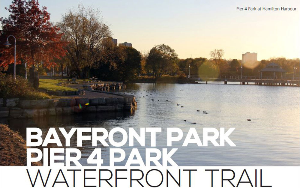 Pier 4 Park at Hamilton Harbour