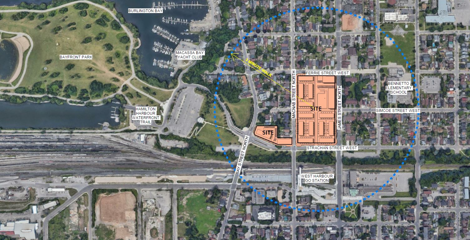 Site plan map