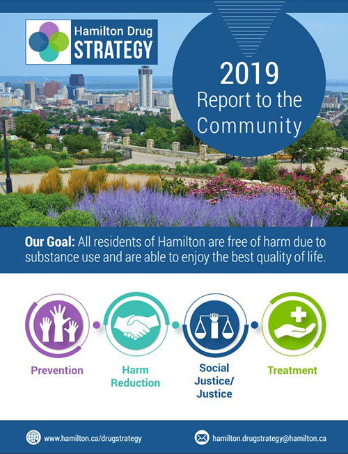 Cover of the Hamilton Drug Strategy Report