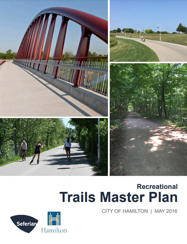Cover of the Recreational Trails Master Plan