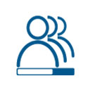 Icon of people and performance priority