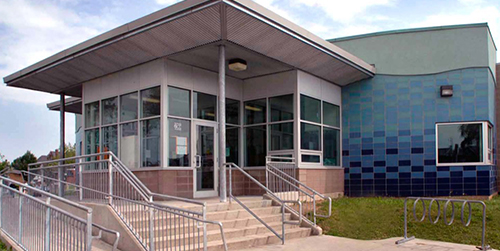 Front door entrance to Bennetto Community Centre