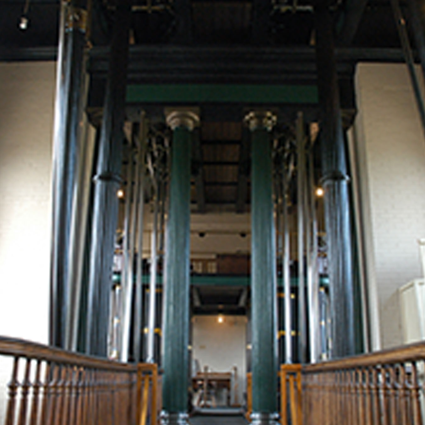 Interior of steam museum