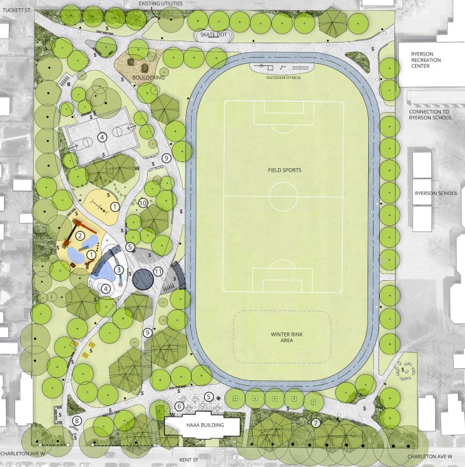 Rendering of Concept Plan for HAAA Renewal Plan