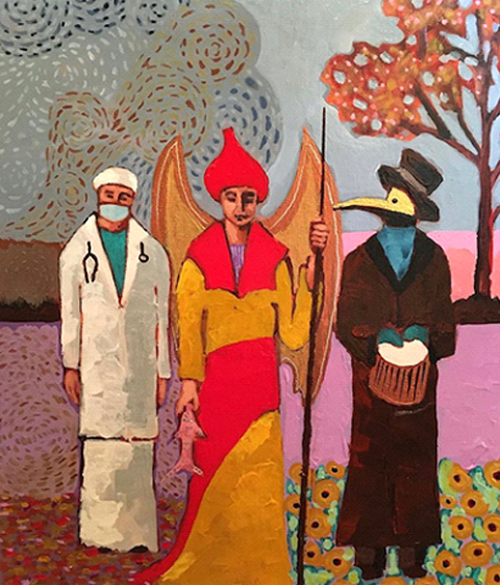 painting “The Healers”