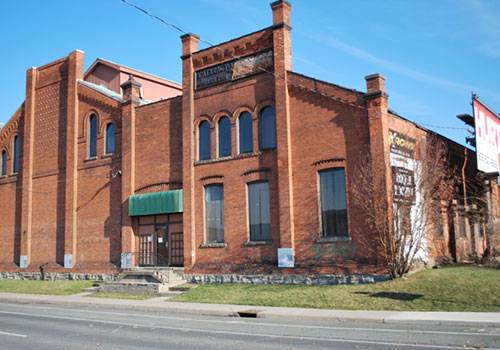 Cataract Power Company converted red brick building