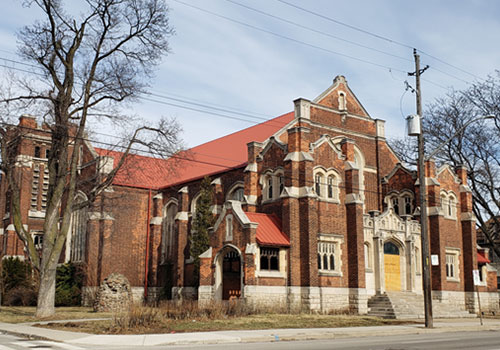 Exterior of St Giles Church