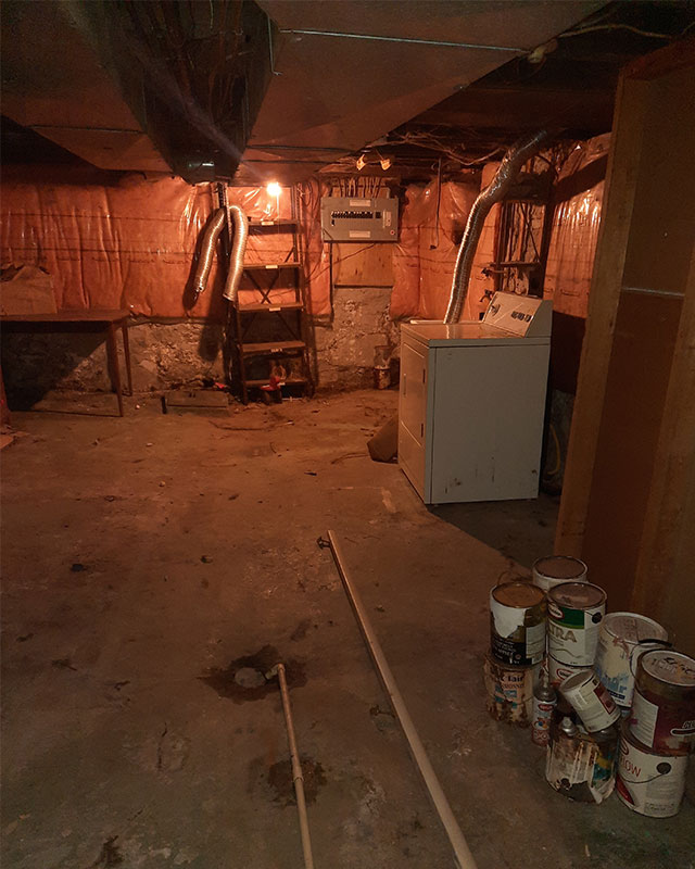 Basement of 272 Sherman Avenue South