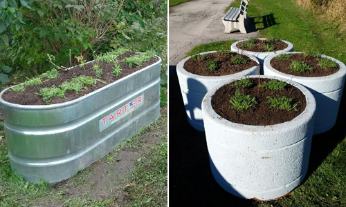 Garden containers