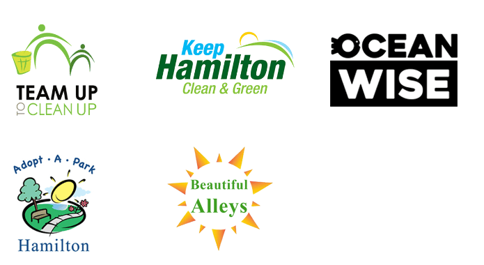 Team up to clean up - partner logos