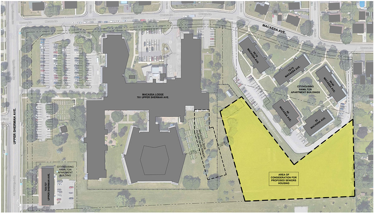 Macassa site map - credit: Invizij