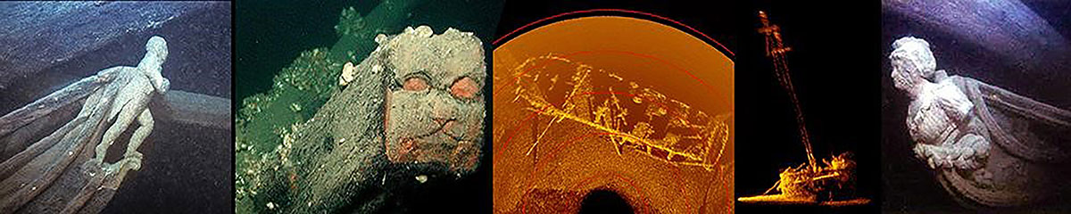 relics from the Scourge under the waters of lake ontario