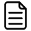 icon of a document