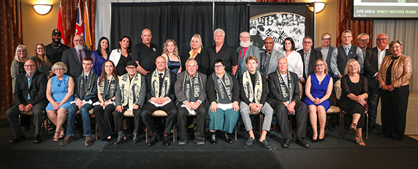 Group shot of all of the 2025 Sport Volunteer Awards winners