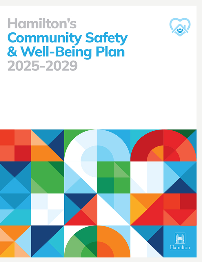 Hamilton's Community SAfety & WEll-Being Plan 2025-2029 cover