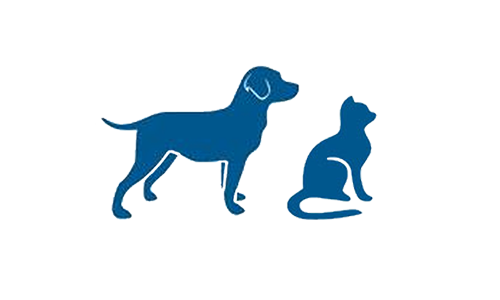 Illustration of cat and dog