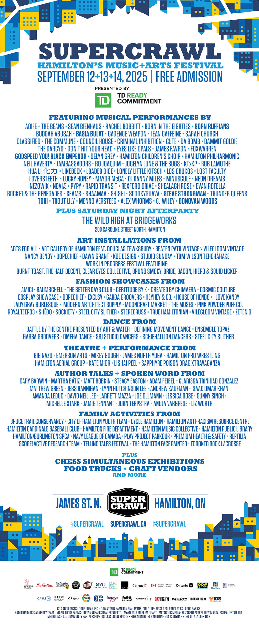 Supercrawl Hamilton's Music & Arts Festival
