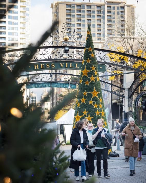 Hess Village Holiday Tree