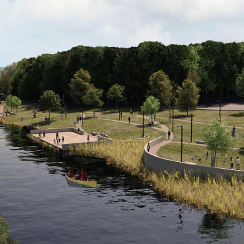 Examples of ways to transform the Chedoke Creek -trails along creek, etc