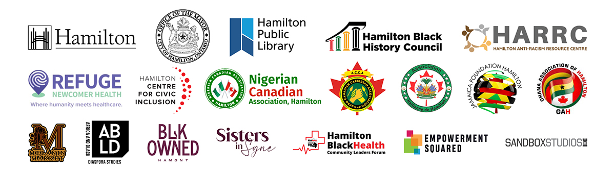 black history month partner logos
