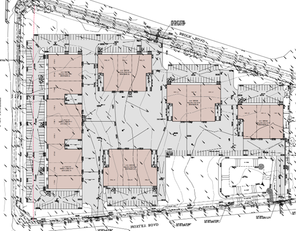 Site Plan of application for 471 moxley road