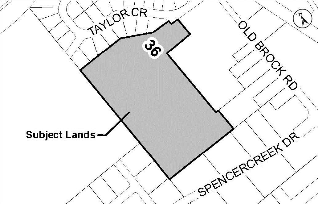 Location map of 36 Taylor Crescent, Flamborough