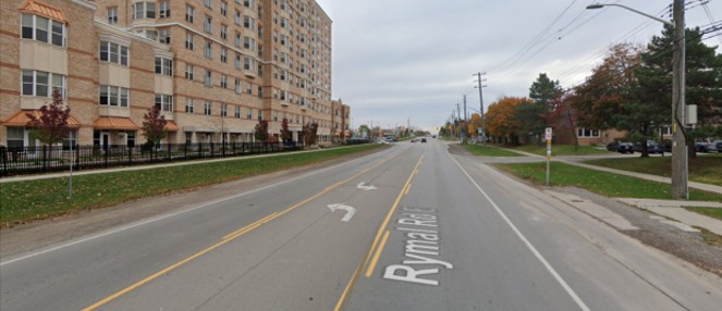 Rymal Road East in October 2020. Source: Google Maps