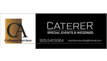 Logo: CA Culinary Services - Caterer, Special Events & Weddings