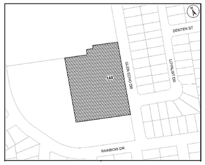 Location map for 140 Glen Echo Drive, Hamilton
