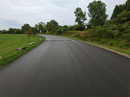 Heritage Green Sports Park - paved roadway