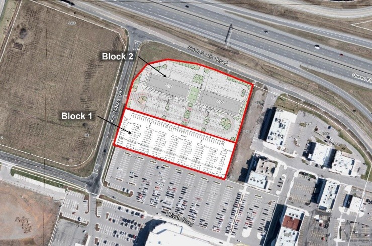 Proposed rendering of 1310 South Service Road