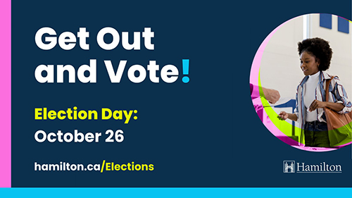 Get Out and Vote on Monday, October 26