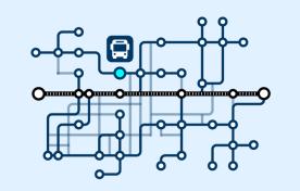 illustrated network map