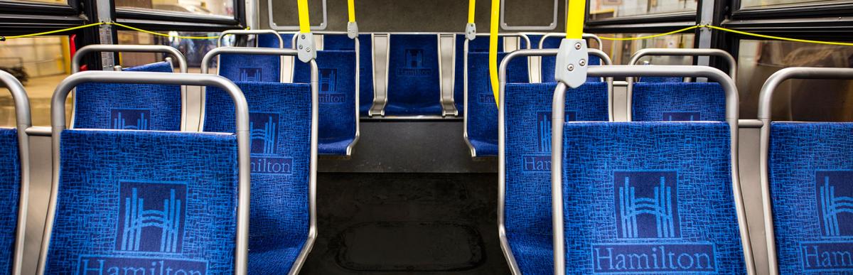Empty HSR bus seats
