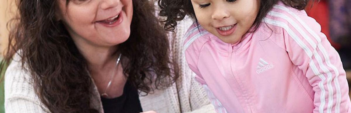 Child Care Staff and children at Licensed Child Care