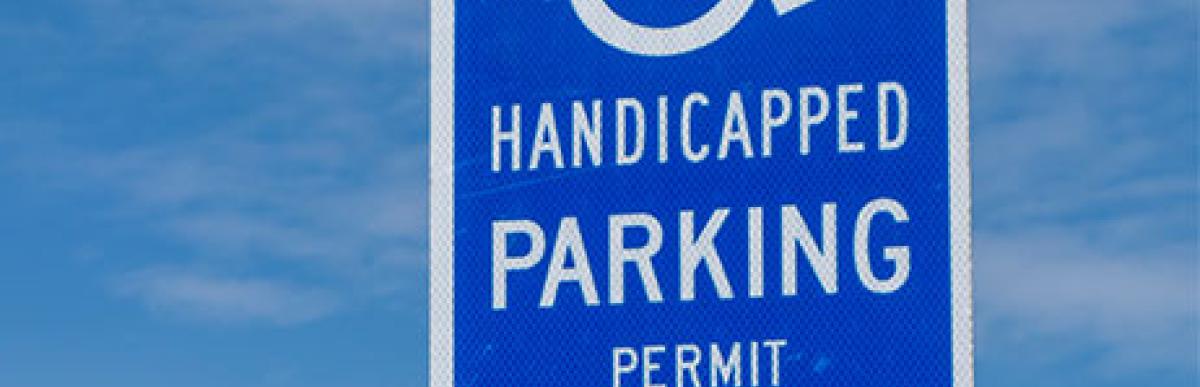 Accessible Parking Permit Required Sign