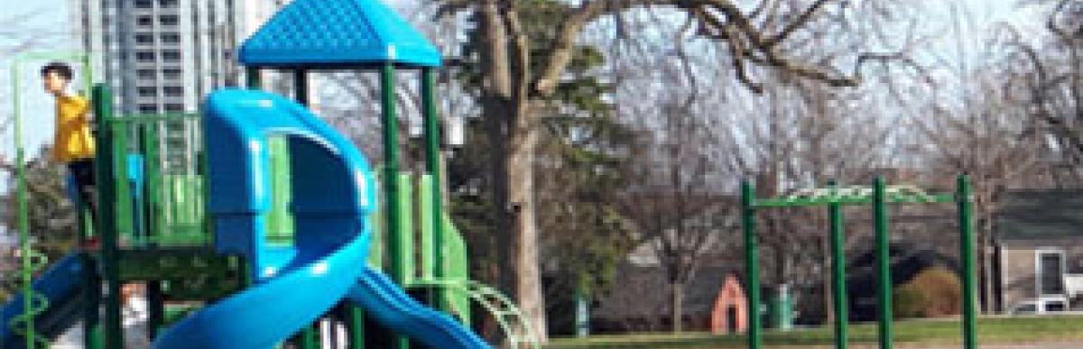 New Playground at Victoria Park