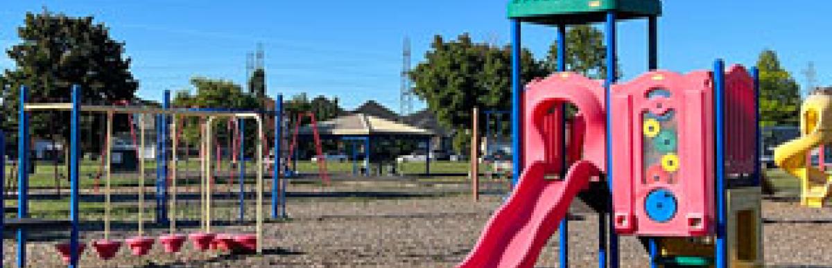 Allison Neighbourhood Park - existing playground structure