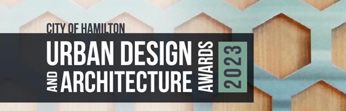 Promotion for the Urban Design Awards 2023