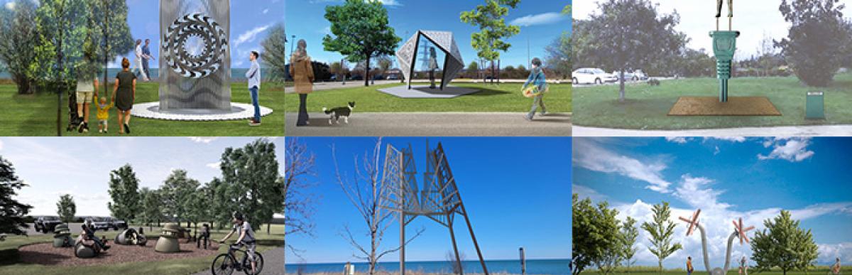Collage of submitted proposals