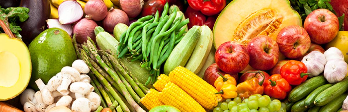 assortment of fruits and vegetables