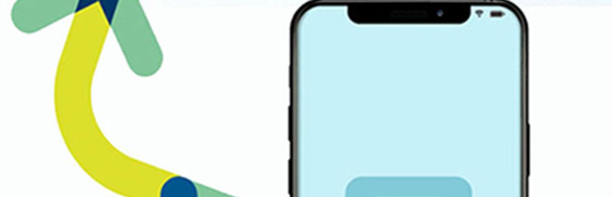 illustration of mobile phone