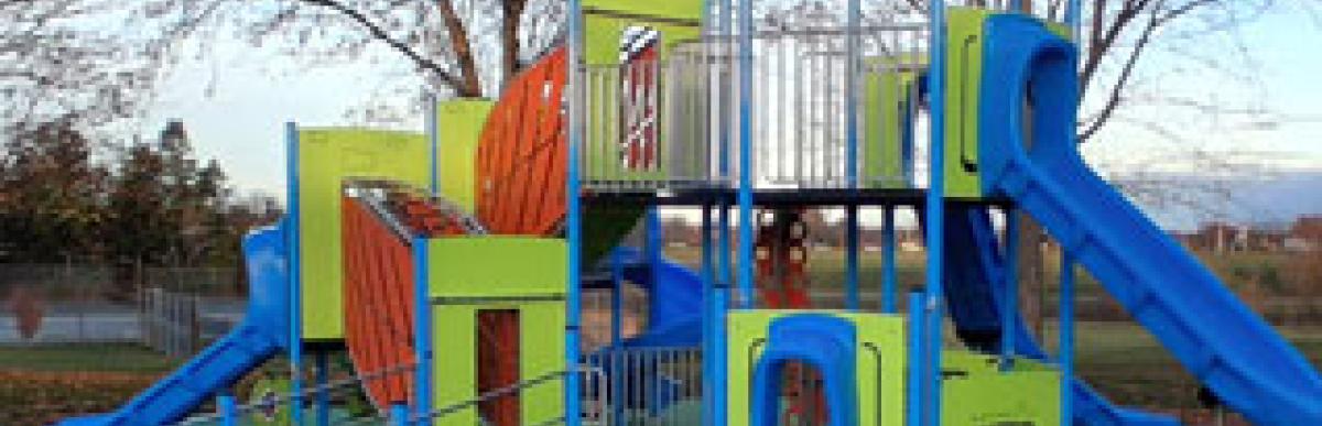Valley Park new playground structure