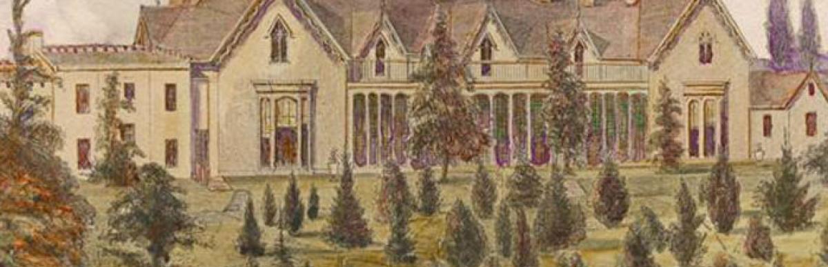 illustration of Auchmar Estate in Hamilton, ON