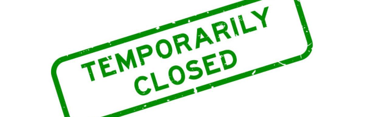 Temporarily Closed Notice