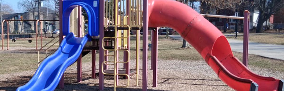 Gage Park Children's Museum Playground - existing structure