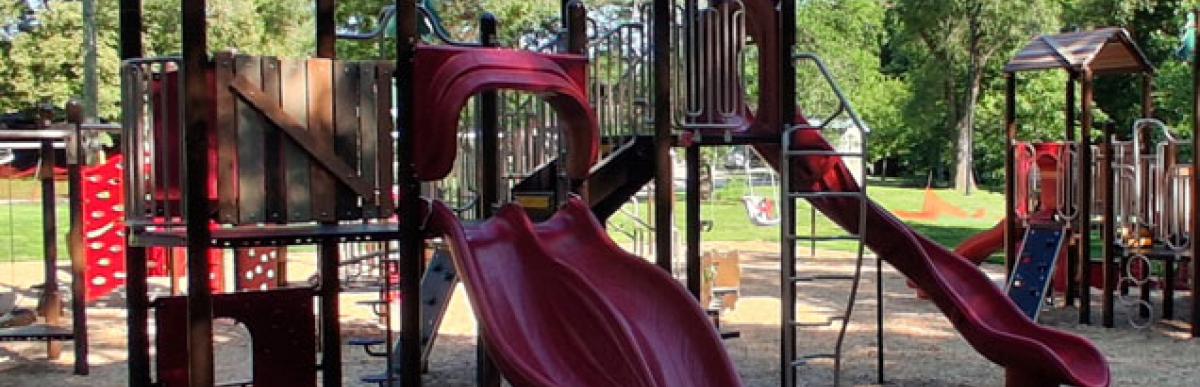 Green Acres park new playground structure